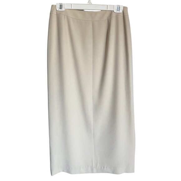 D'oraz Dresses & Skirts - Vintage D'Oraz Beige Minimalist Pencil Midi Skirt 10